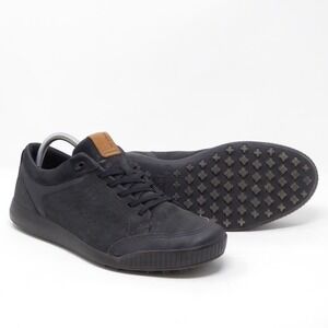 ECCO Mens Street Retro LX Golf Shoe Black Leather Waterproof Lace Up 8 US 42 EU